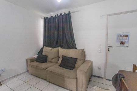 Sala  de apartamento à venda com 2 quartos, 56m² em Jardim Apura, Diadema