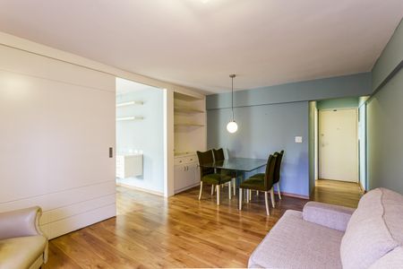 Sala de apartamento para alugar com 1 quarto, 61m² em Vila Olímpia, São Paulo