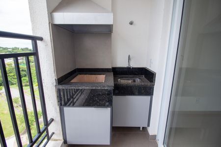 Varanda da Sala  de apartamento para alugar com 3 quartos, 80m² em Parque Campolim, Sorocaba