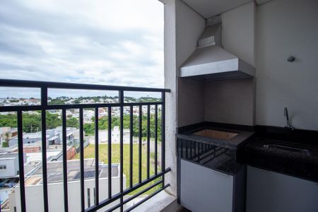 Varanda da Sala  de apartamento para alugar com 3 quartos, 80m² em Parque Campolim, Sorocaba