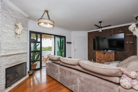 Sala de apartamento à venda com 3 quartos, 125m² em Vila Suzana, São Paulo