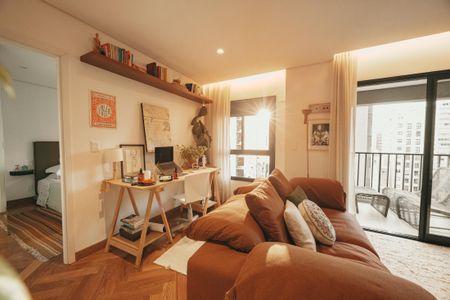 Apartamento para alugar com 58m², 1 quarto e 1 vagaSala