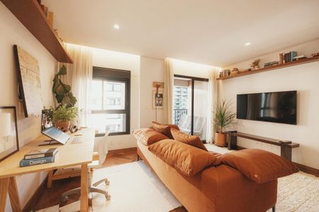 Apartamento para alugar com 58m², 1 quarto e 1 vagaSala