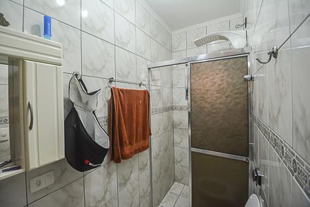 Banheiro da Suíte de casa à venda com 3 quartos, 140m² em Paulicéia, São Bernardo do Campo