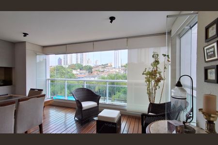varanda de apartamento à venda com 2 quartos, 135m² em Taquaral, Campinas