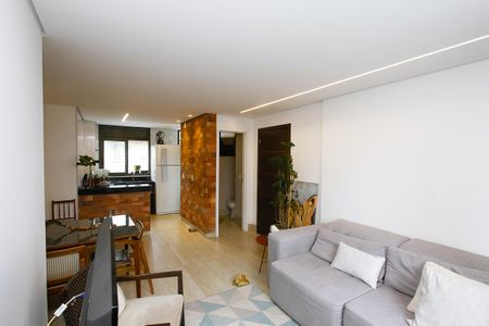 Sala de apartamento à venda com 2 quartos, 67m² em Gutierrez, Belo Horizonte