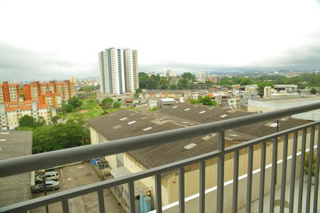 Sacada da Sala  de apartamento para alugar com 2 quartos, 52m² em Jardim Campestre, São Bernardo do Campo
