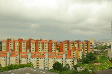 Vista Sacada da Sala  de apartamento para alugar com 2 quartos, 52m² em Jardim Campestre, São Bernardo do Campo