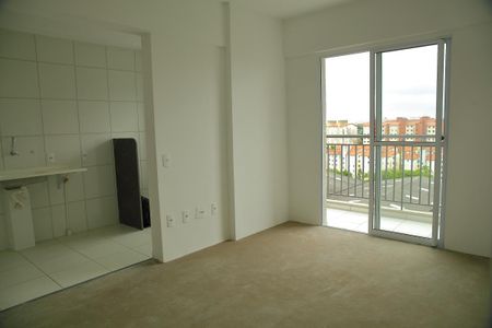 Sala de apartamento para alugar com 2 quartos, 52m² em Jardim Campestre, São Bernardo do Campo