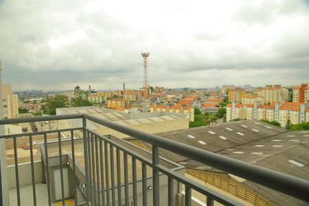Sacada da Sala  de apartamento para alugar com 2 quartos, 52m² em Jardim Campestre, São Bernardo do Campo