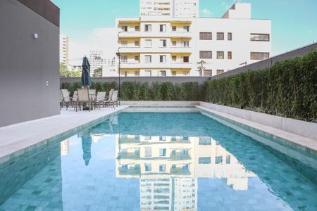 Apartamento para alugar com 24m², 1 quarto e sem vaga Apartamento para alugar com 24m², 1 quarto e sem vagaÁrea comum - Piscina