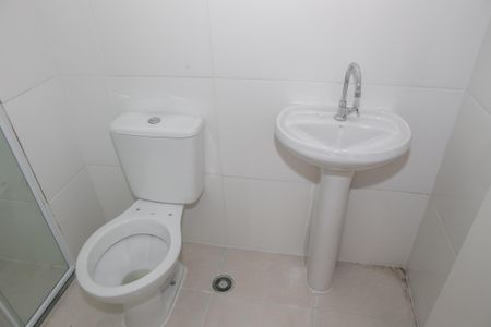 Banheiro da Suíte de apartamento para alugar com 1 quarto, 24m² em Água Branca, São Paulo