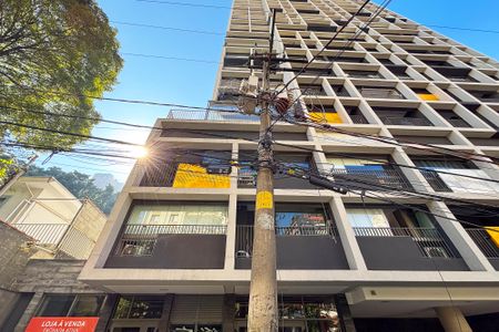 Studio para alugar com 34m², 1 quarto e sem vagaFachada