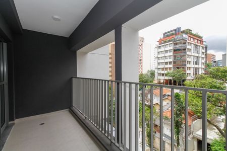 Varanda de apartamento para alugar com 1 quarto, 34m² em Cerqueira César, São Paulo