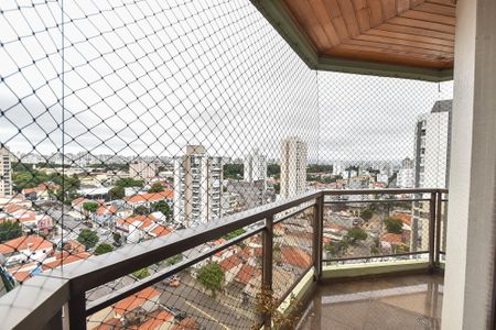 Varanda da sala de apartamento à venda com 4 quartos, 174m² em Ipiranga, São Paulo