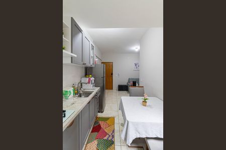 Sala/Cozinha/Área de Serviço  de apartamento à venda com 2 quartos, 42m² em Vila Guilhermina, São Paulo