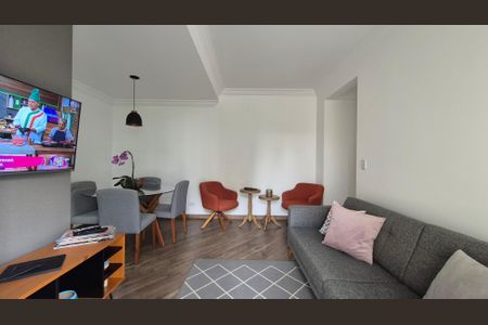 Sala de apartamento à venda com 2 quartos, 64m² em Jardim, Santo André