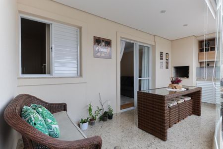 Varanda gourmet de apartamento à venda com 3 quartos, 140m² em Santa Teresinha, São Paulo