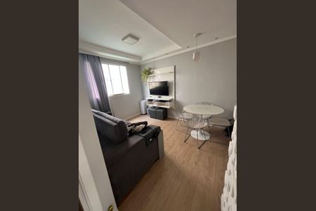 Sala de apartamento à venda com 2 quartos, 40m² em Vila Tibiriçá, Santo André