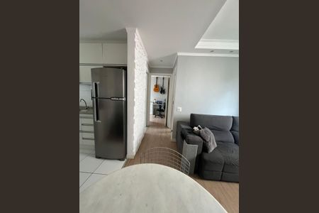 Sala de apartamento à venda com 2 quartos, 40m² em Vila Tibiriçá, Santo André