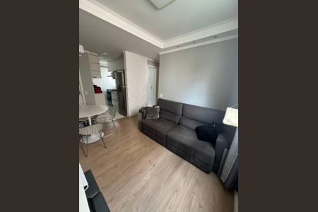Sala de apartamento à venda com 2 quartos, 40m² em Vila Tibiriçá, Santo André