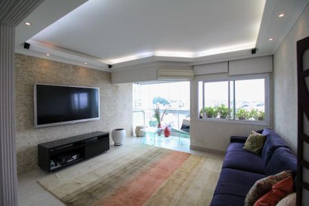 Sala de apartamento à venda com 3 quartos, 128m² em Santa Paula, São Caetano do Sul