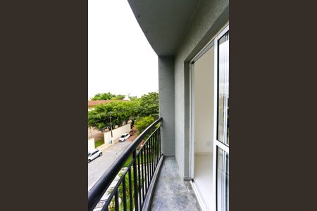 Varanda da Sala de apartamento para alugar com 2 quartos, 56m² em Chácara Agrindus, Taboão da Serra
