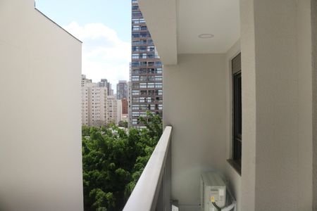Varanda de apartamento para alugar com 1 quarto, 38m² em Pompeia, São Paulo
