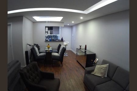 Sala de apartamento à venda com 2 quartos, 61m² em Jardim Pedro José Nunes, São Paulo