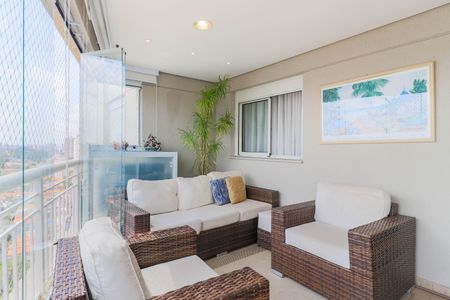 Varanda Gourmet de apartamento à venda com 2 quartos, 135m² em Vila Cruzeiro, São Paulo