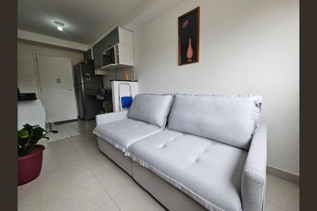 Sala de kitnet/studio para alugar com 1 quarto, 28m² em Vila das Belezas, São Paulo