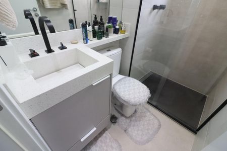 Apartamento para alugar com 78m², 3 quartos e 2 vagasBanheiro da Suíte 1