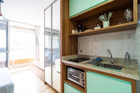 Studio para alugar com 23m², 1 quarto e sem vagaCozinha