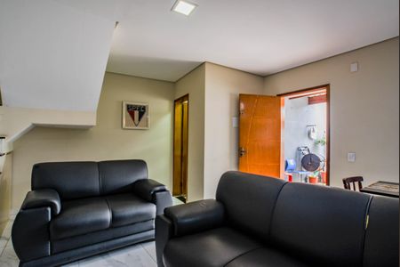 Sala de casa à venda com 2 quartos, 99m² em Parque Novo Oratório, Santo André