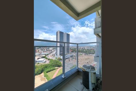 Varanda da Sala de apartamento para alugar com 2 quartos, 42m² em Santo Cristo, Rio de Janeiro