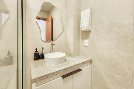 Apartamento à venda com 37m², 1 quarto e sem vagaBanheiro 