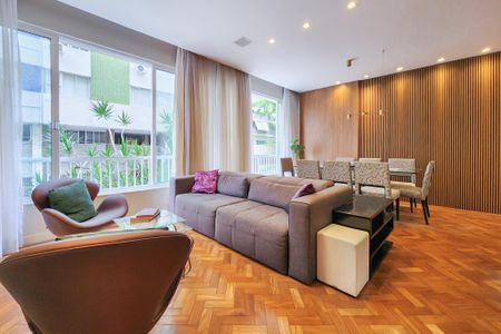 Sala de apartamento à venda com 3 quartos, 115m² em Flamengo, Rio de Janeiro