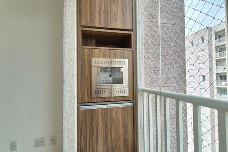 Varanda da Sala  de apartamento para alugar com 2 quartos, 55m² em Jardim Samambaia, Campinas