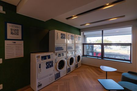 Studio para alugar com 24m², 1 quarto e sem vagaLavanderia