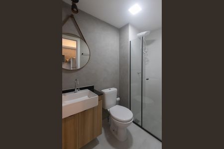 Studio à venda com 24m², 1 quarto e sem vaga Studio à venda com 24m², 1 quarto e sem vagaBanheiro
