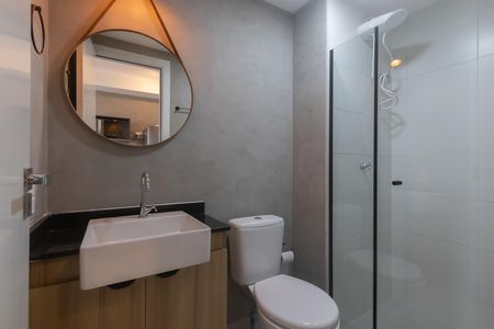 Studio à venda com 24m², 1 quarto e sem vaga Studio à venda com 24m², 1 quarto e sem vagaBanheiro