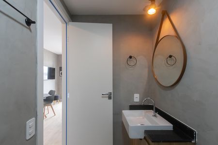 Studio à venda com 24m², 1 quarto e sem vaga Studio à venda com 24m², 1 quarto e sem vagaBanheiro
