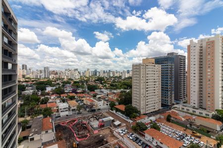 Vista da Varanda de kitnet/studio à venda com 1 quarto, 24m² em Vila Olímpia, São Paulo