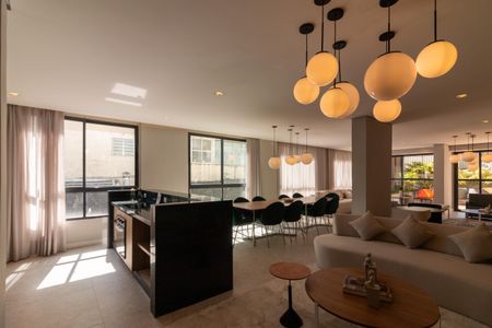 Studio para alugar com 24m², 1 quarto e sem vagaÁrea comum - Salão de festas