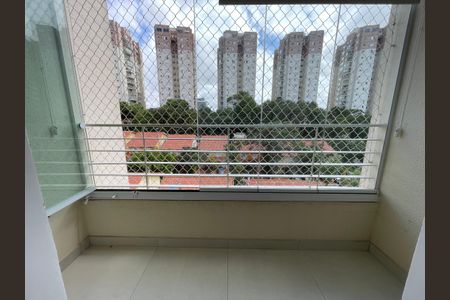 Varanda da Sala de apartamento à venda com 2 quartos, 49m² em Jardim Monte Alegre, São Paulo