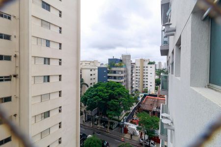 Sala - Vista de apartamento à venda com 2 quartos, 64m² em Brooklin Novo, São Paulo