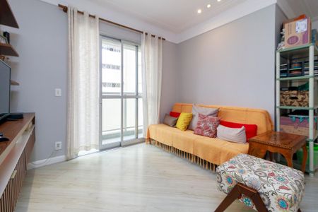 Sala de apartamento à venda com 2 quartos, 64m² em Brooklin Novo, São Paulo
