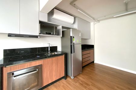 Studio para alugar com 49m², 1 quarto e 1 vaga Studio para alugar com 49m², 1 quarto e 1 vagaCozinha