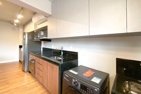 Studio para alugar com 49m², 1 quarto e 1 vaga Studio para alugar com 49m², 1 quarto e 1 vagaCozinha