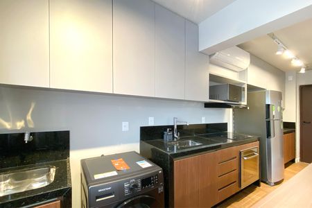 Studio para alugar com 49m², 1 quarto e 1 vaga Studio para alugar com 49m², 1 quarto e 1 vagaCozinha